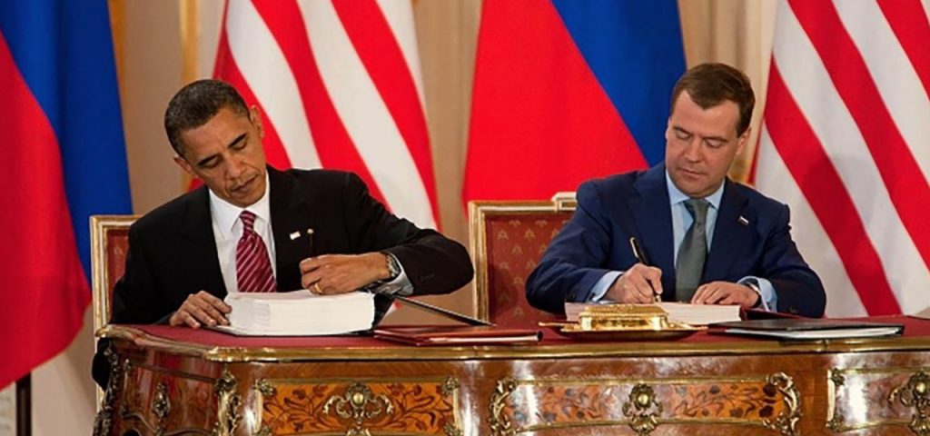 Il y a 10 ans, Obama et Medvedev signaient le Traité New START.