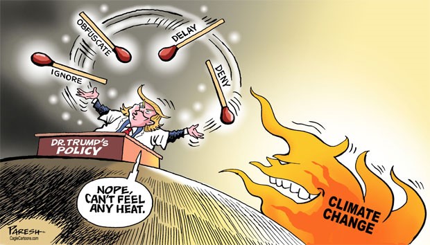 Caricature Trump