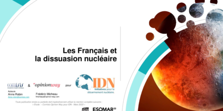 Pour 70% des Français, l’arme nucléaire met en péril la sécurité du monde !